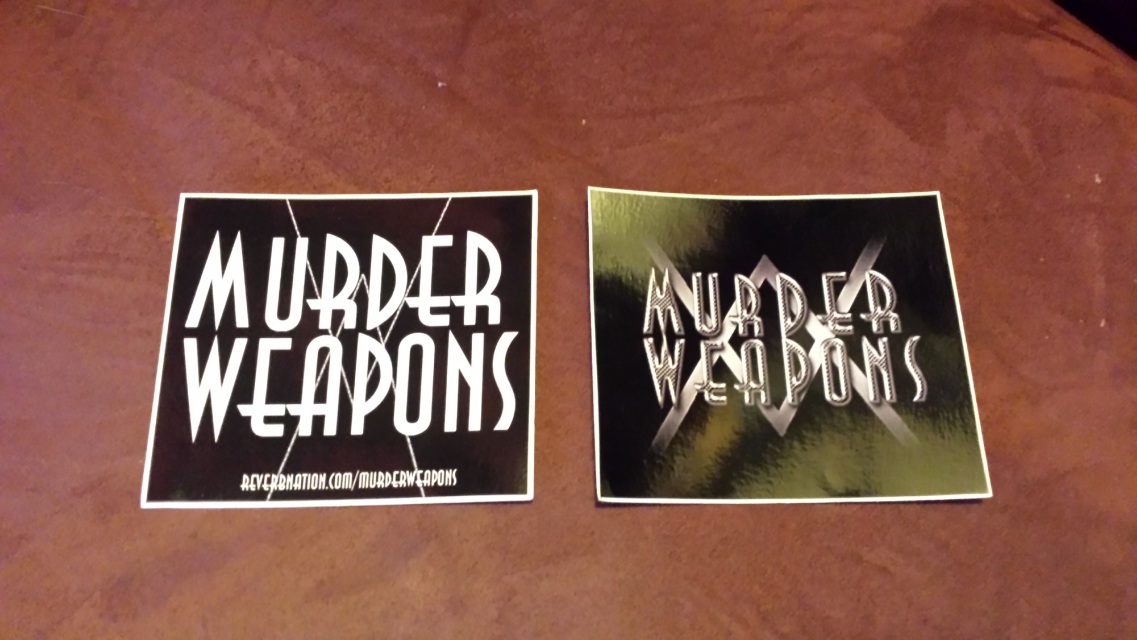 Murder Weapons Sticker